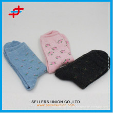 2015 heiße OEM-Dame handgemachte hochwertige Angorawolle dicke Socken